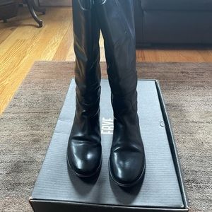 Frye Paige Riding boot. Black. Women’s size 9